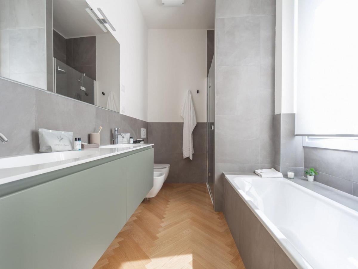 The Best Rent - Spacious Three-Bedroom Apartment With Terrace Milão Exterior foto